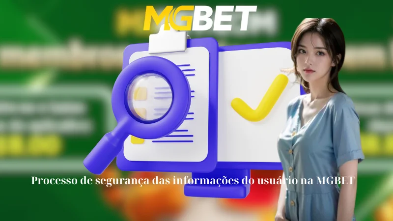 Processo de segurança das informações do usuário na MGBET